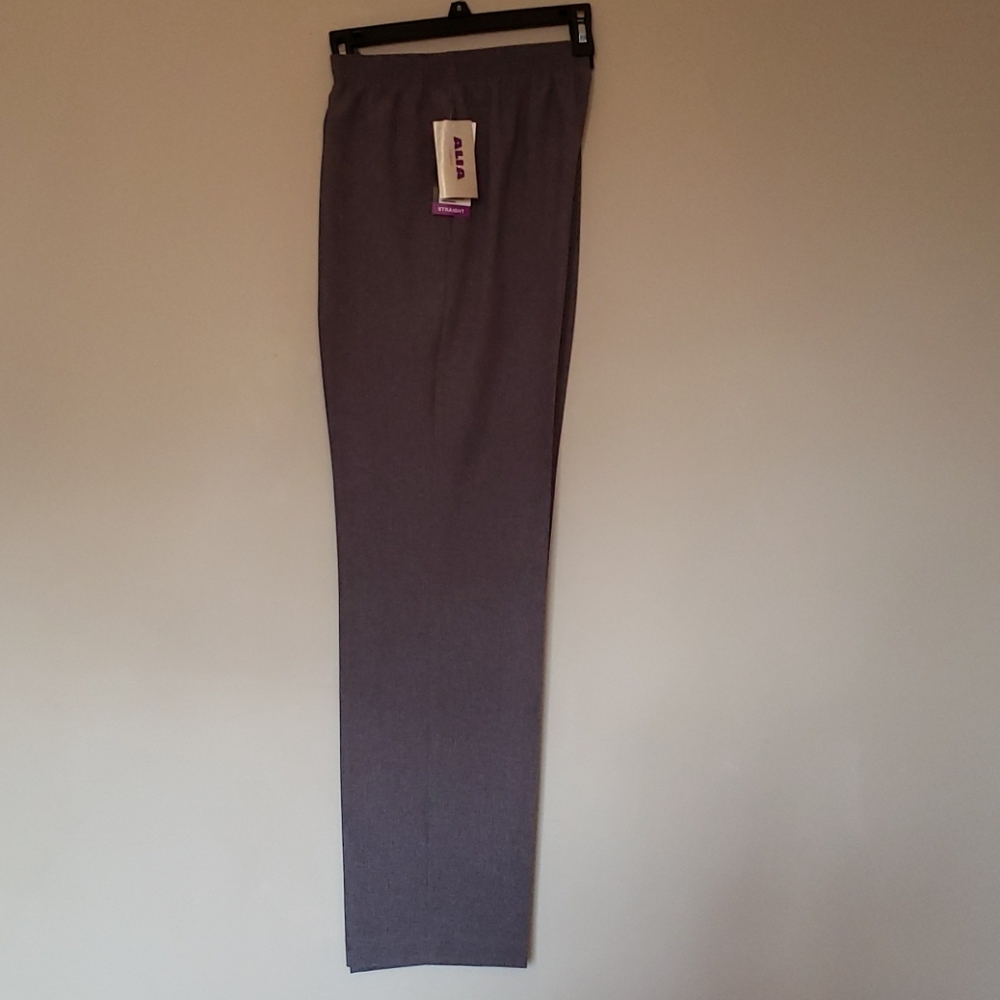 Alia 100% Polyester women pull-on slacks